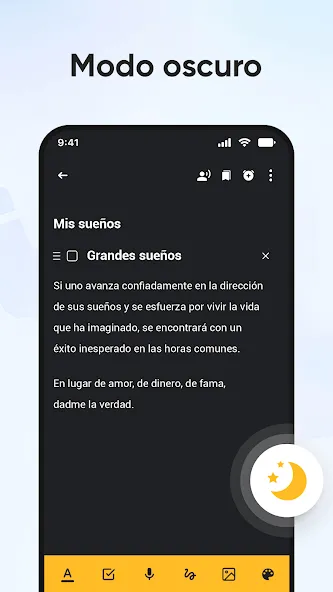 Notas: Bloc de notas, Notebook screenshot 7