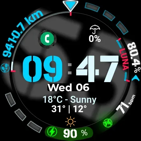 Watch Face CUE160 screenshot 11