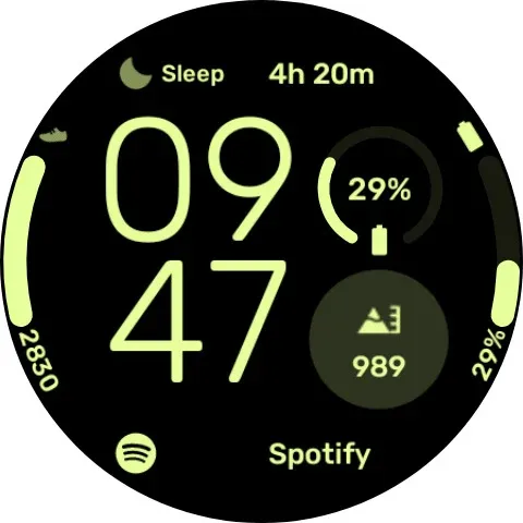 Infocenter II - Watchface screenshot 8