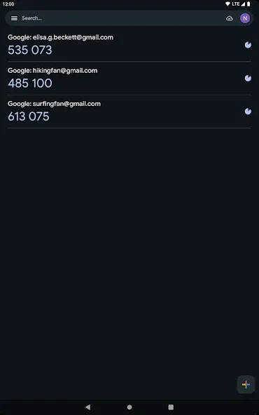 Google Authenticator screenshot 13