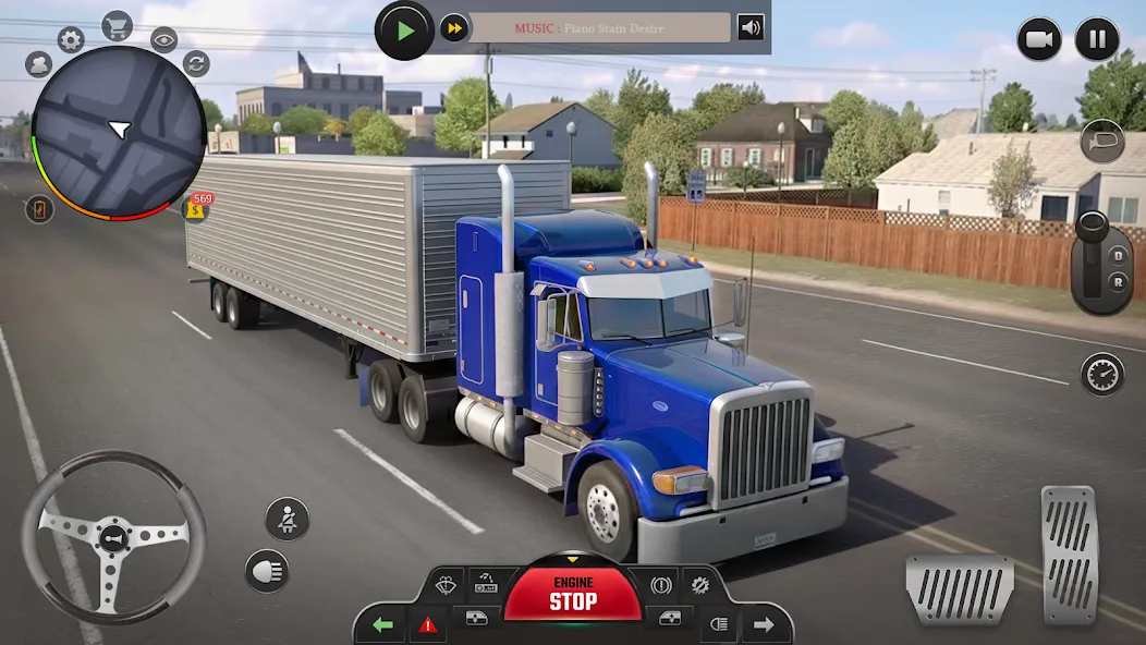 真实 巨型 卡车 3D screenshot 1