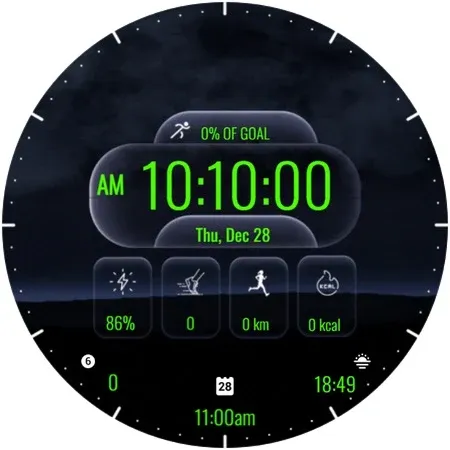 Thunder Animated Watch Face screenshot 4