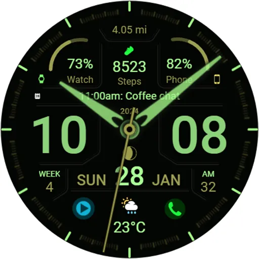 WFP 320 Hybrid watch face screenshot 46
