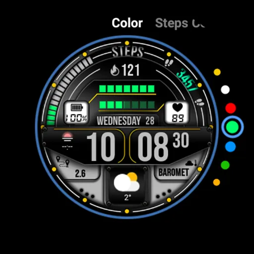 MB277 Digital Watch Face screenshot 19