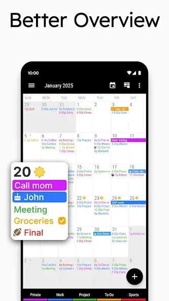 Business Calendar 2 Planner screenshot 2
