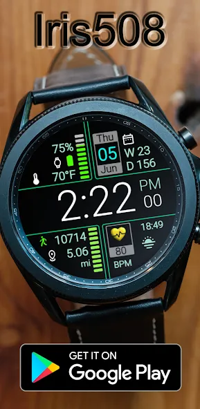 Iris508 Digital Watch Face screenshot 19