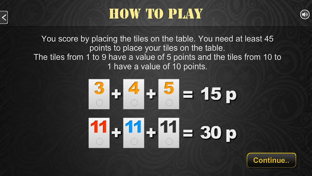 Rummy 45 - Remi Etalat screenshot 3