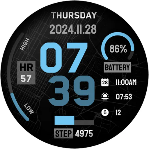 MW16 City Digital Watch screenshot 20