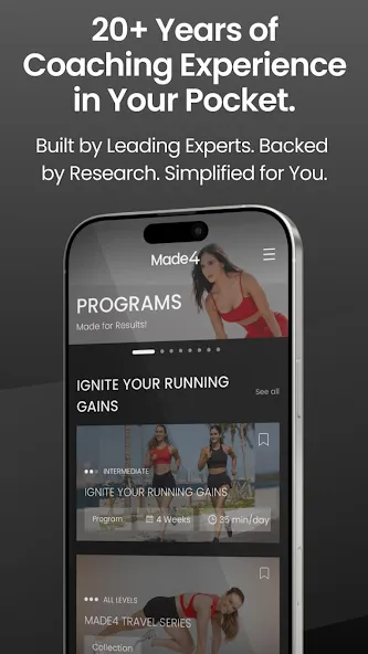 Made4 - Fitness & Running screenshot 2