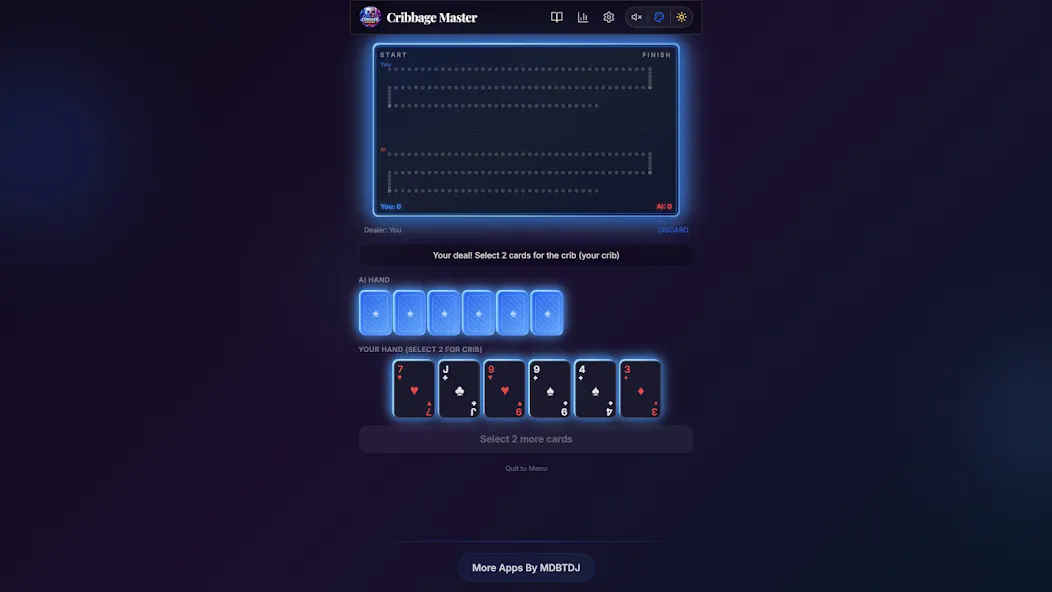 Offline Cribbage Master Ai screenshot 32