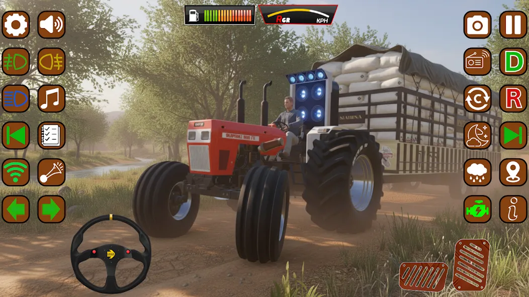 Indian Tractor Farming Game 3D screenshot 6