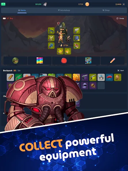 Lost Vault: Idle RPG screenshot 10