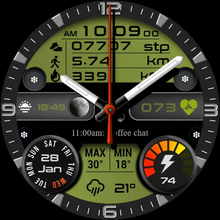 SY40 Watch Face for Wear OS screenshot 31