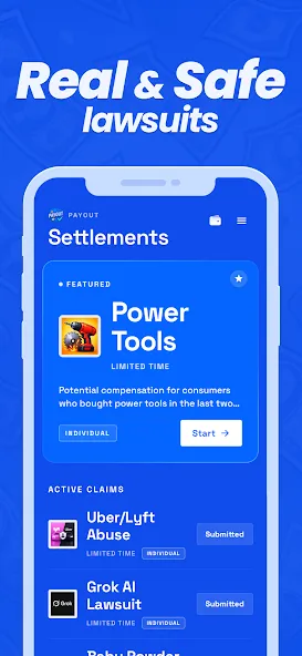Payout: Claim Class Actions screenshot 3