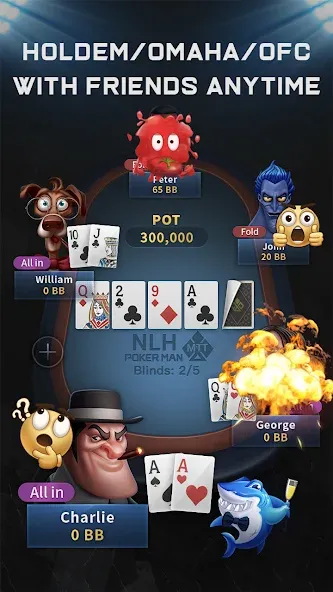 PokerMan - Poker with friends! screenshot 6