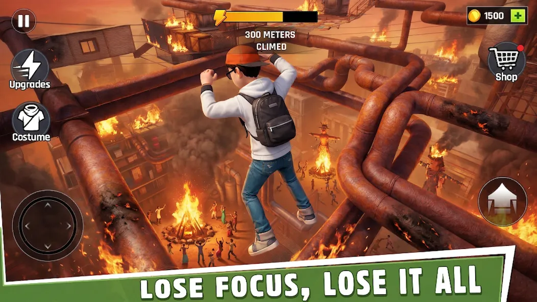 Only Going Up: Nick Parkour 3D screenshot 4
