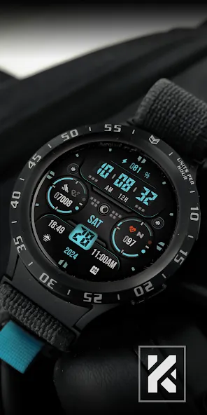 KF159 Watch face screenshot 2
