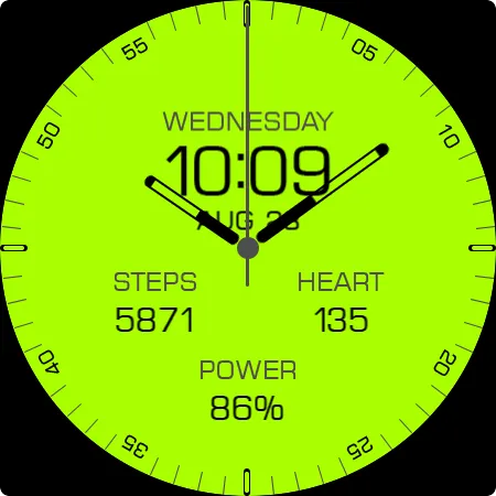 Key082 Analogue Watch Face screenshot 27