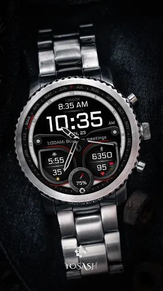 H380 Hybrid Watch Face screenshot 6