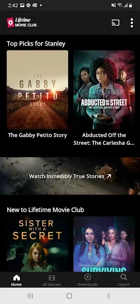 Lifetime Movie Club screenshot 2