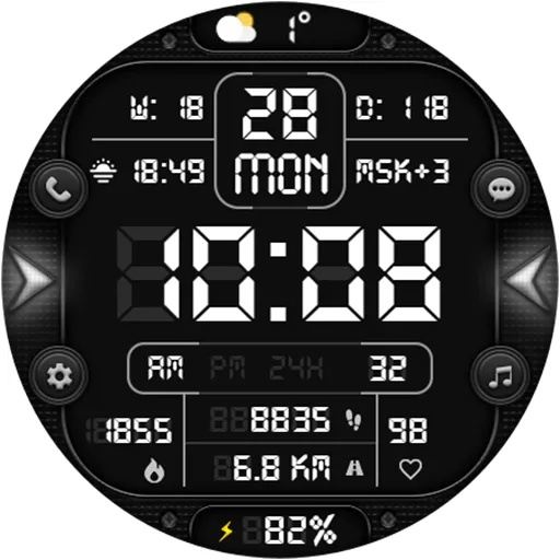 DIGI DANALOT Watch face screenshot 18