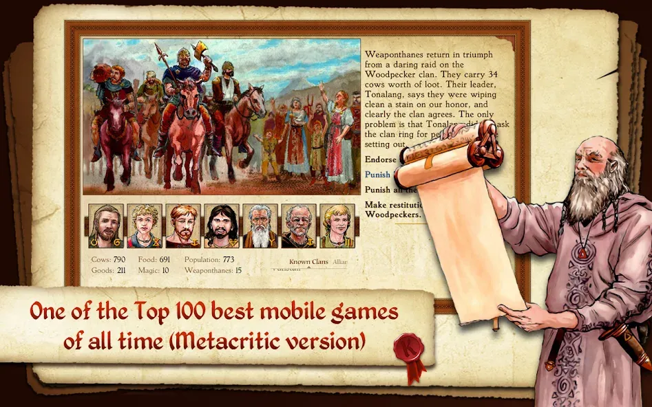 King of Dragon Pass: Text RPG screenshot 8