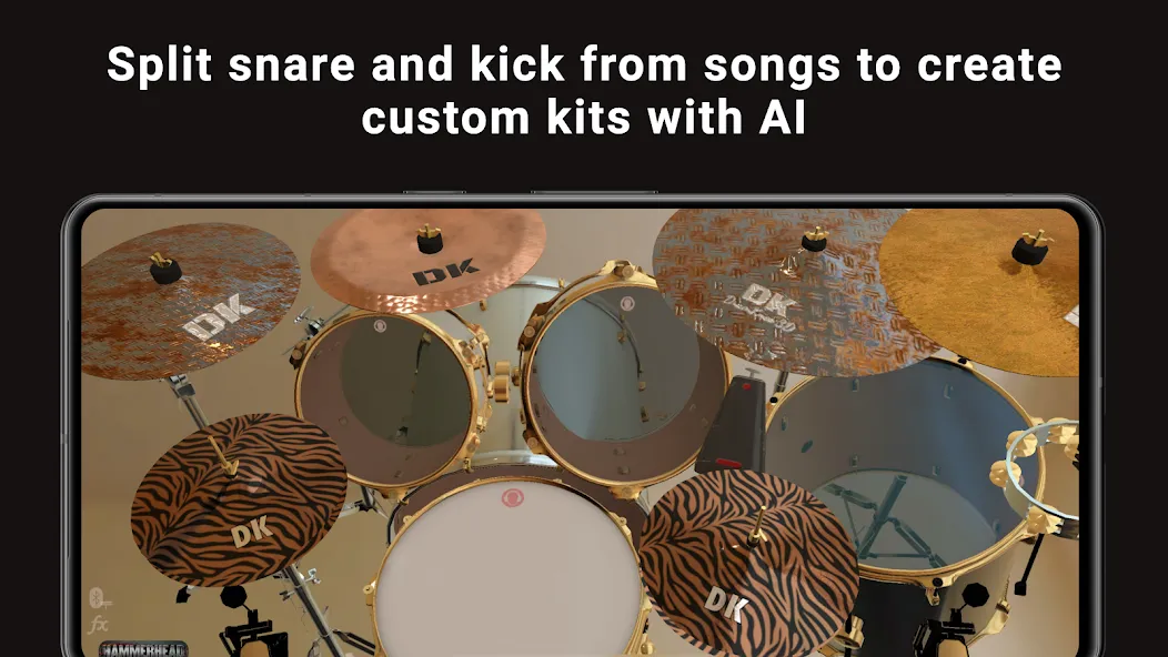 DrumKnee 3D Drums - Drum Set screenshot 4