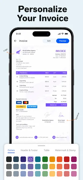 Invoice Maker - Simple Invoice screenshot 5