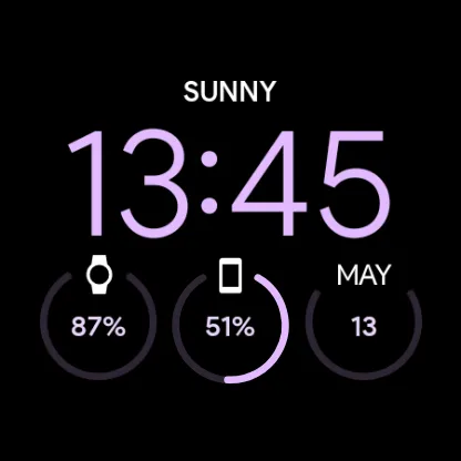 JHW Digital You: Watch face screenshot 9