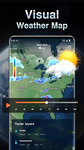 Clima: pronóstico del tiempo screenshot 4