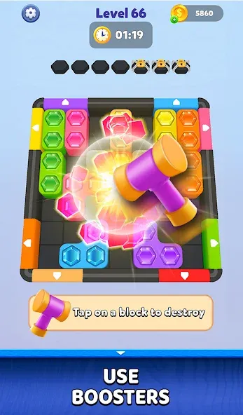Hexa Block Jam: Color Puzzle screenshot 6