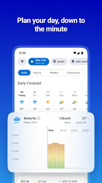 1Weather Forecasts & Radar screenshot 3