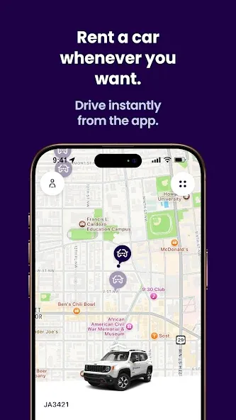 Free2move | Car Share & Rental screenshot 1