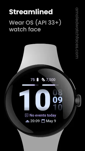 Streamlined Watch Face screenshot 1