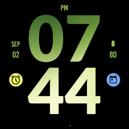 Army Green Watch Face screenshot 4
