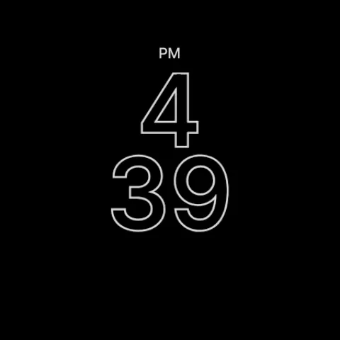 Black Z Watch Face screenshot 9