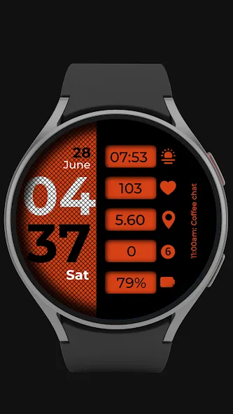 CC Digital 25 Watch Face screenshot 2