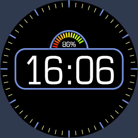 Iris4010 Digital Watch Face screenshot 17