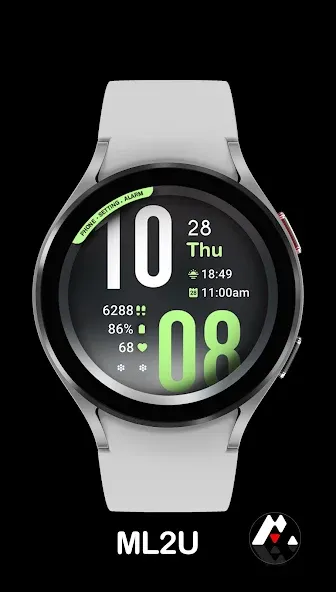 ML2U 93 Watch Face screenshot 3