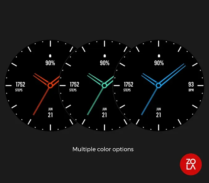 Black Style Pro Watch Face screenshot 3