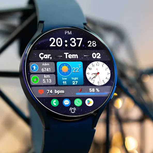 FSW291 Digital Watch face screenshot 6