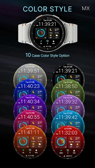 MIMIX Simple Weather Watchface screenshot 6