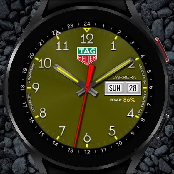 TAG CARRERA Hybrid Watch Face screenshot 4