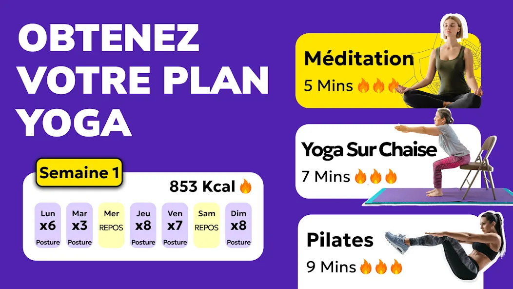 Yoga Exercice pour Debutant screenshot 10