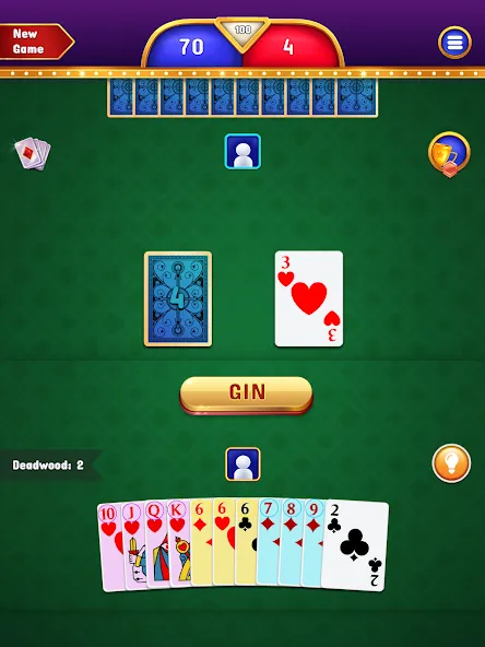 Gin Rummy - Classic Cards Game screenshot 7