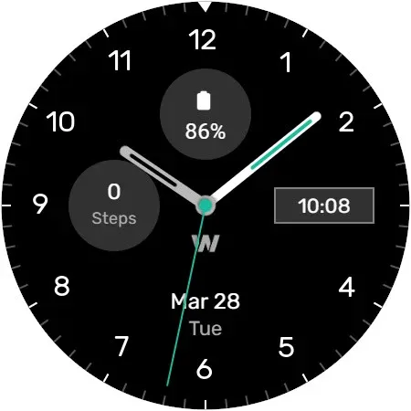 WES2 - Casual Watch Face screenshot 3