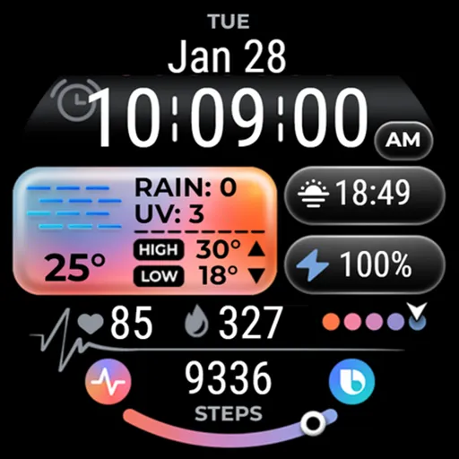 Weather Watch Face - OMG 101 screenshot 29
