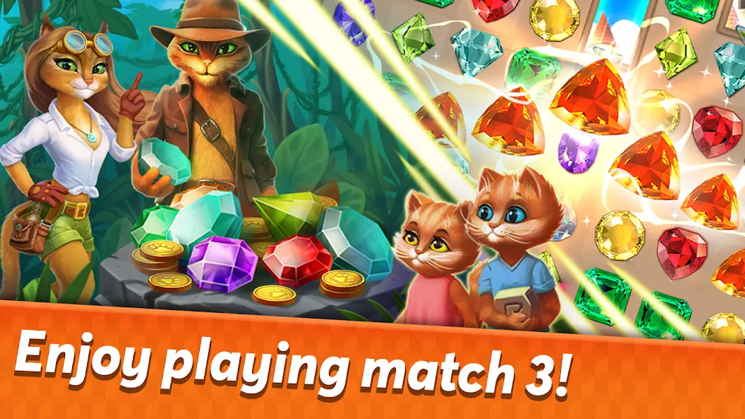 Indy Cat Match 3 screenshot 22