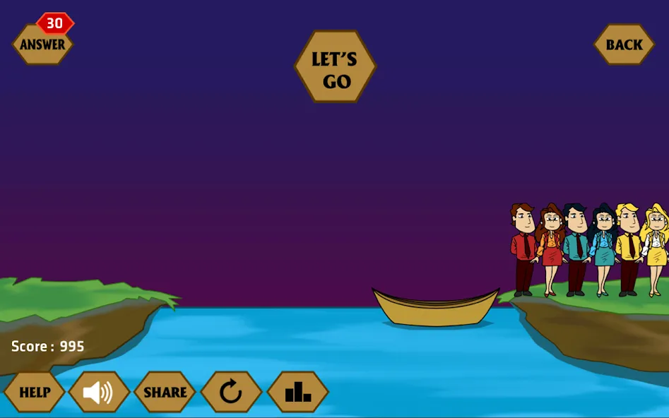 River Crossing IQ - IQ Test screenshot 9