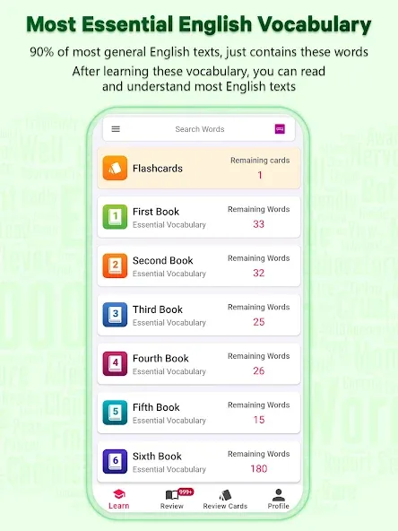 Essential Vocabulary screenshot 1